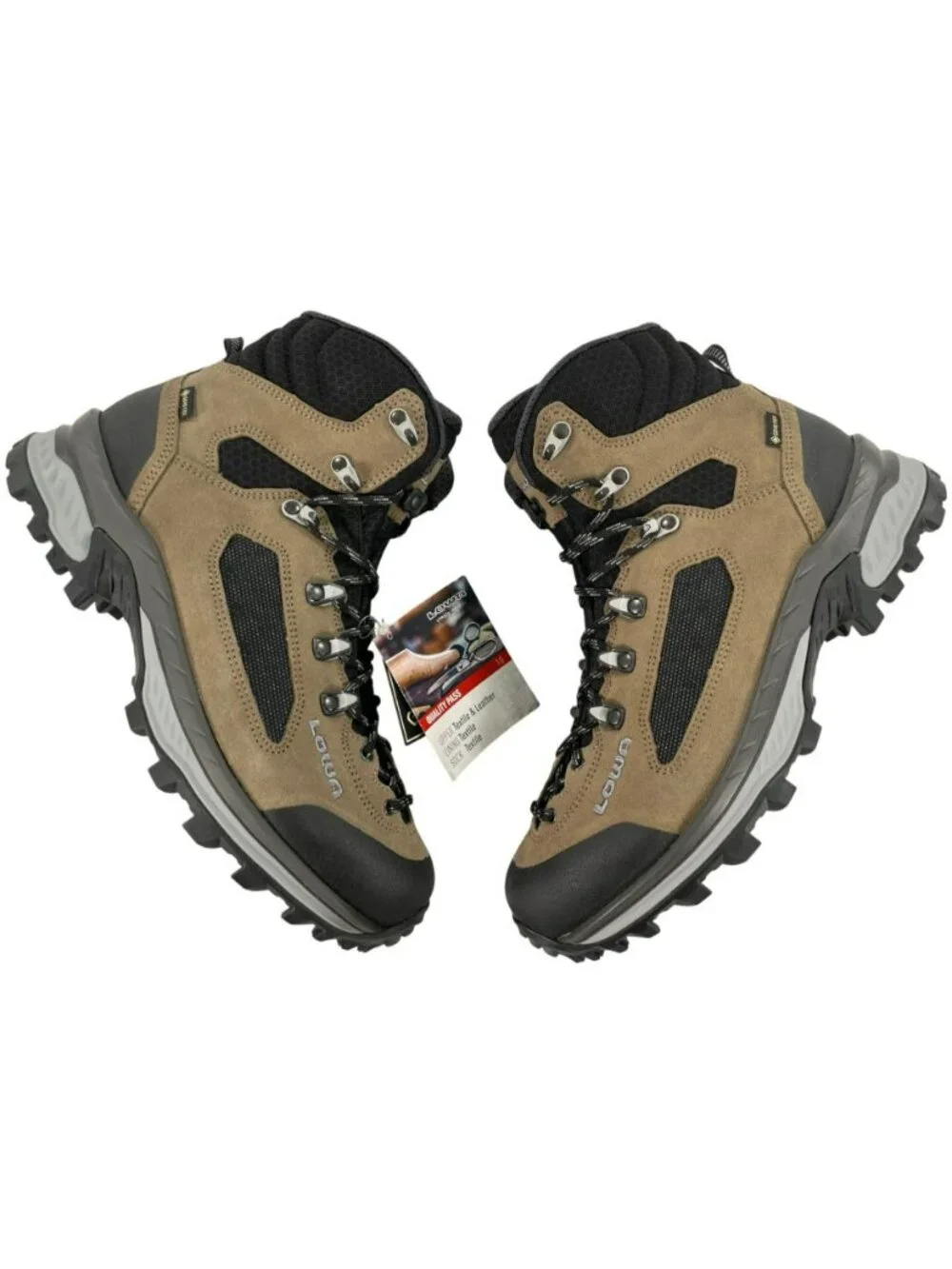 Lowa Corvara Boots GTX Mid Trekking Grey Gore-Tex Waterproof Men's Size 10 NEW